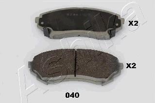 Ashika 50-00-040 комплект тормозных колодок, дисковый тормоз на CADILLAC CTS