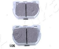 Ashika 51-0L-L06 комплект тормозных колодок, дисковый тормоз на LAND ROVER DEFENDER Station Wagon (LD)