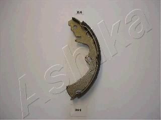 Ashika 55-03-301 комплект тормозных колодок на MAZDA 323 I (FA)
