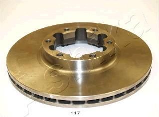 Ashika 60-01-117 тормозной диск на NISSAN ATLEON