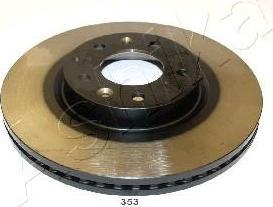 Ashika 60-03-353 тормозной диск на MAZDA 6 (GH)