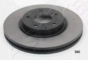 Ashika 60-03-360 тормозной диск на MAZDA CX-5 (KE, GH)