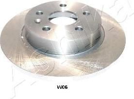 Ashika 61-0W-W06 тормозной диск на OPEL ASTRA J Sports Tourer