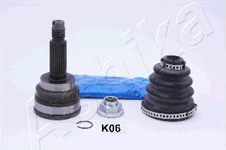 Ashika 62-0K-K06 шарнирный комплект, приводной вал на KIA RIO универсал (DC)