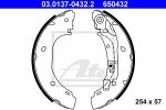 ATE 03.0137-0432.2 комплект тормозных колодок на PEUGEOT BOXER автобус (230P)