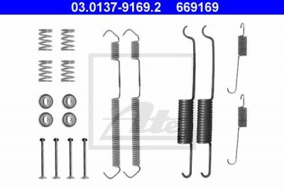 ATE 03.0137-9169.2 комплектующие, тормозная колодка на FIAT DUCATO Panorama (280)