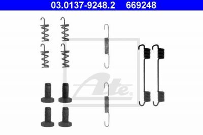 ATE 03.0137-9248.2 Установ. ком-т колодок MB Vito