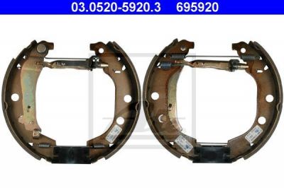 ATE 03.0520-5920.3 комплект тормозных колодок на PEUGEOT 406 Break (8E/F)