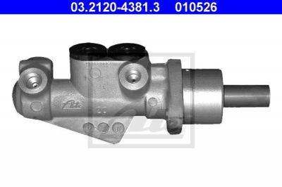 ATE 03.2120-4381.3 главный тормозной цилиндр на RENAULT CLIO II (BB0/1/2_, CB0/1/2_)