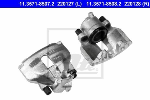 ATE 11.3571-8508.2 тормозной суппорт на AUDI 100 (4A, C4)