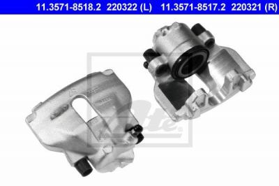 ATE 11.3571-8518.2 тормозной суппорт на AUDI A4 Avant (8D5, B5)