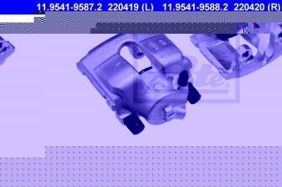 ATE 11.9541-9588.2 тормозной суппорт на 3 купе (E46)
