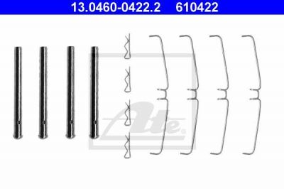 ATE 13.0460-0422.2 комплектующие, колодки дискового тормоза на VOLVO 240 Kombi (P245)