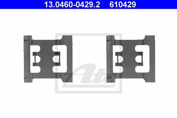 ATE 13.0460-0429.2 комплектующие, колодки дискового тормоза на VOLVO 940 II универсал (945)
