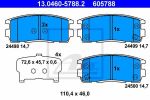 ATE 13.0460-5788.2 Колодки задние OPEL ANTARA/CAPTIVA 3.2L