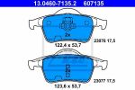 ATE 13.0460-7135.2 Колодки задние VOLVO S60/S80/XC70 all ->10 (8634925)