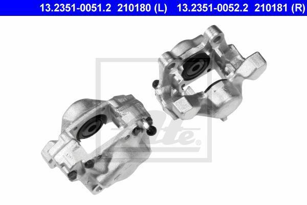 ATE 13.2351-0051.2 тормозной суппорт на OPEL VECTRA B (36_)