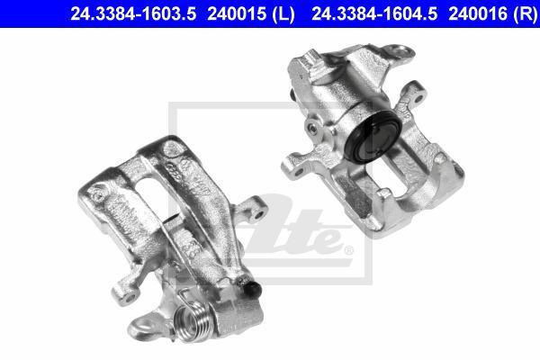 ATE 24.3384-1603.5 Суппорт задний левый VW Golf II/III 87-97