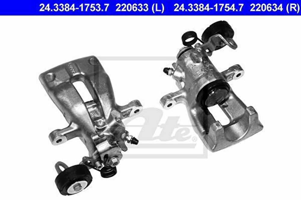 ATE 24.3384-1753.7 тормозной суппорт на OPEL ASTRA G универсал (F35_)