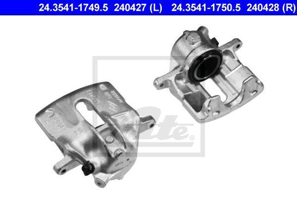 ATE 24.3541-1750.5 тормозной суппорт на RENAULT LAGUNA I (B56_, 556_)