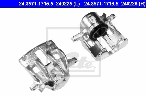ATE 24.3571-1715.5 тормозной суппорт на PEUGEOT 406 Break (8E/F)