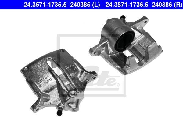 ATE 24.3571-1736.5 тормозной суппорт на FORD MONDEO III седан (B4Y)