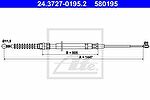 ATE 24.3727-0195.2 трос, стояночная тормозная система на SKODA OCTAVIA Combi (1Z5)