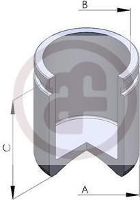AUTOFREN SEINSA D025104 поршень, корпус скобы тормоза на MERCEDES-BENZ VIANO (W639)