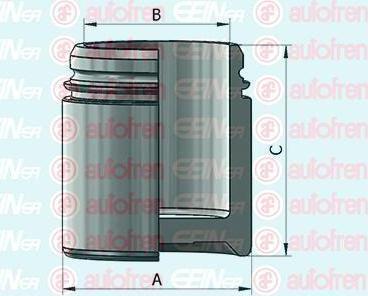 AUTOFREN SEINSA D025478 Поршень тормозного суппорта MERCEDES-BENZ T2/LN1 8
