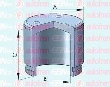 AUTOFREN SEINSA D025500 поршень, корпус скобы тормоза на TOYOTA HIGHLANDER (_MHU4_, _GSU4_, _ASU4_)