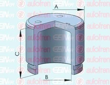 AUTOFREN SEINSA D025538 поршень, корпус скобы тормоза на TOYOTA CAMRY (_V2_)
