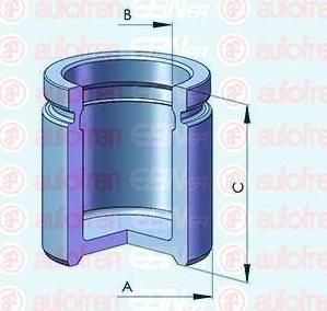 AUTOFREN SEINSA D025554 поршень, корпус скобы тормоза на VW PHAETON (3D_)