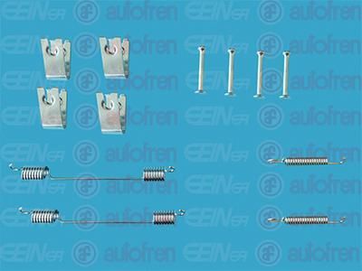 AUTOFREN SEINSA D3967A комплектующие, тормозная колодка на FORD FOCUS II седан (DA_)