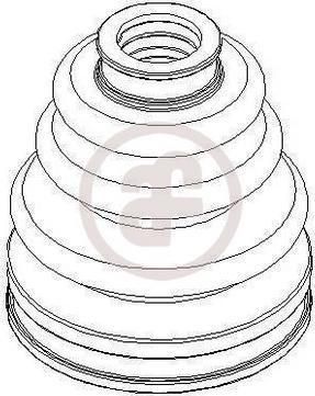 AUTOFREN SEINSA D8425 комплект пылника, приводной вал на TOYOTA YARIS VERSO (_NLP2_, _NCP2_)