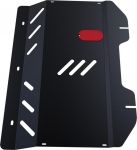 АвтоБРОНЯ Защита картера и КПП Fiat Grande Punto (06-)/Punto (05-) 1017031 (1017031)