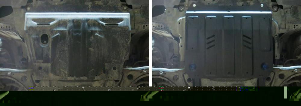АвтоБРОНЯ Защита картера и КПП Geely GC6 (14-)/MK (08-)/MK Cross (11-) 111019121 (111019121)