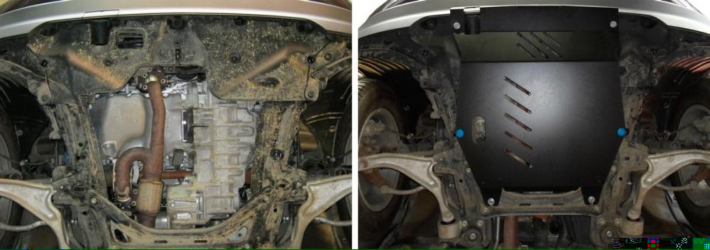 Автоброня 111.02105.3 111.02105.3 Защита картера + КПП, Honda Pilot 2008-2011, V - 3.5