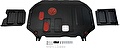 АвтоБРОНЯ Защита картера и КПП Kia Soul (14-) 111028271 (111028271) АвтоБРОНЯ Защита картера и КПП Kia Soul (14-) 111028271 (111028271)