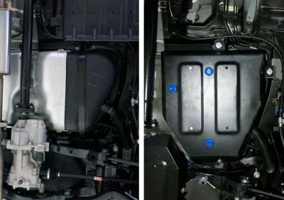 Автоброня 111.02828.1 111.02828.1 Защита топливного бака, Hyundai ix35 2010-2015, V - все; полный привод/Hyundai Veloster 2012-2016, V