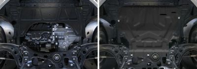 АвтоБРОНЯ Защита картера и КПП Skoda Octavia A7 (13-) 111051111 (111051111)