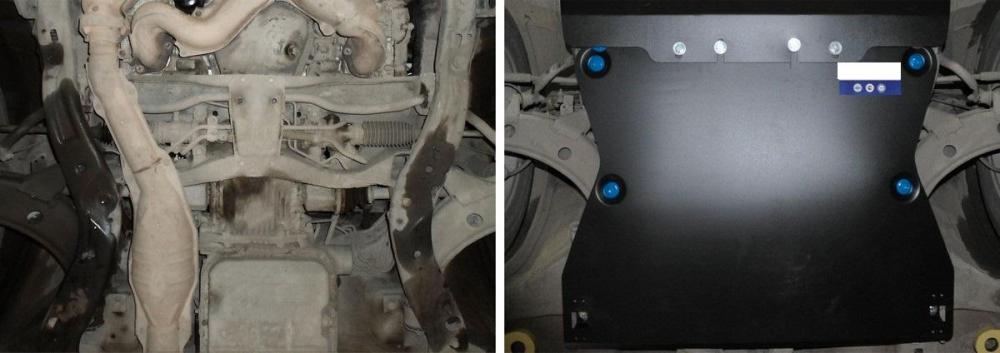 АвтоБРОНЯ Защита КПП Subaru Forester (03-08) 111054161 (111054161)