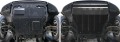 АВТОБРОНЯ Защита картера VW Multivan/Caravelle/Transporter T5V все (111.05806.1)