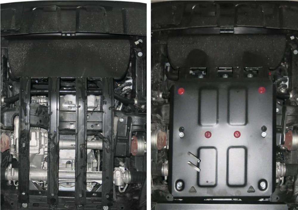 Автоброня 111.05851.1 111.05851.1 Защита картера + комплект крепежа, Volkswagen Amarok 2016-, V - 2.0TDI; 3.0TDI