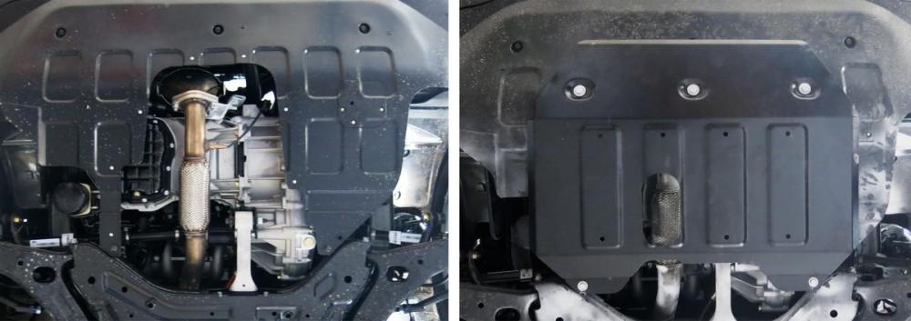 Автоброня 111.09201.1 111.09201.1 Защита картера + КПП, Jac S5 2012-, V - 2.0; 2.0T