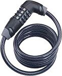 Замок велосипедный BBB CodeSafe 10mm x 1500mm кодовый (BBL-35)