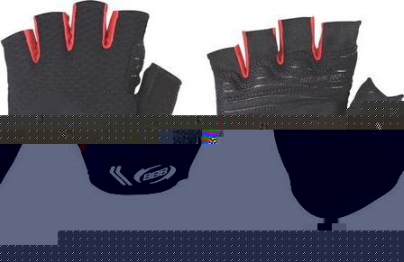 Перчатки велосипедные BBB HighComfort черный/красный (BBW-41) (US:M)