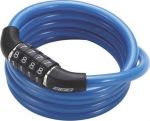 Замок велосипедный BBB QuickCode 8mm x 1200mm кодовый синий (BBL-65) (б/р)