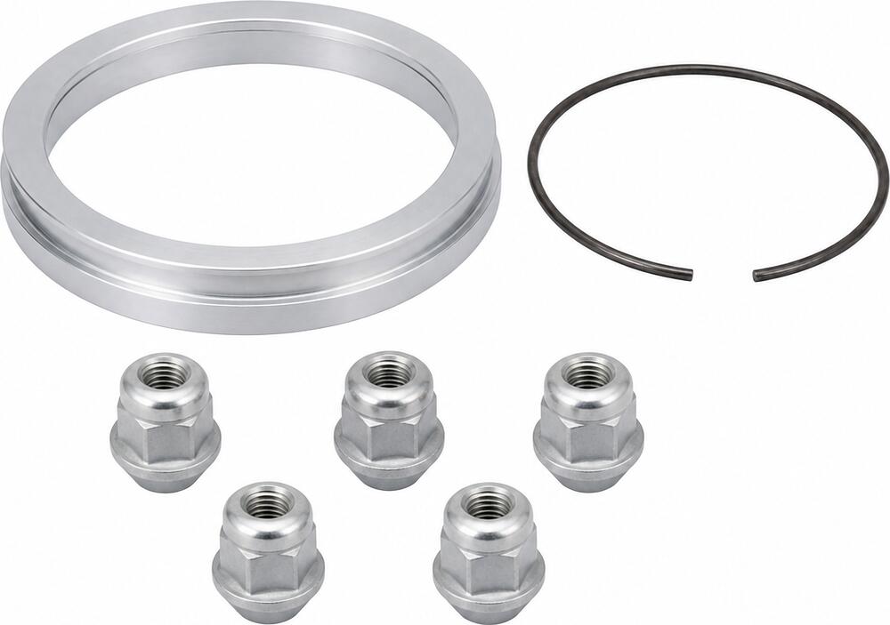 Монтажный комплект BBS 0931323: 5 гаек M12x1,25, кольцо 70/56 мм и стопор