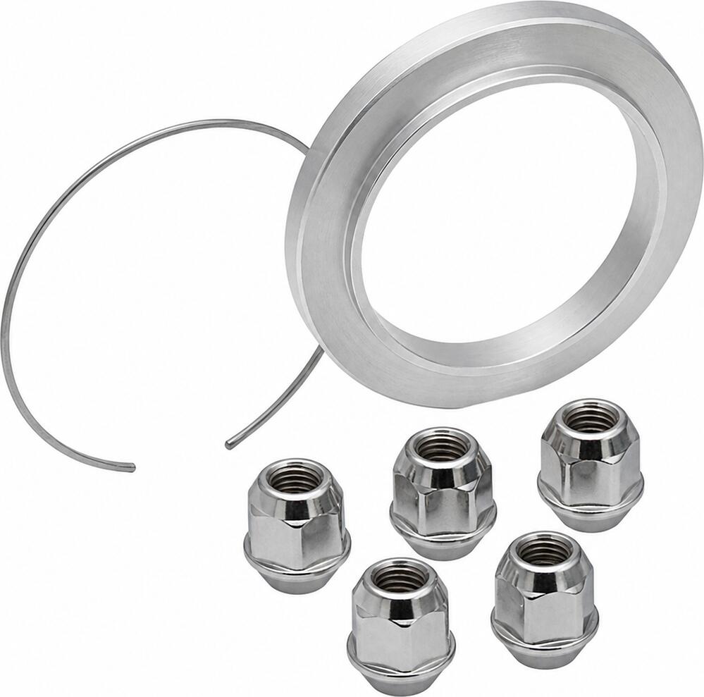 Монтажный комплект BBS 0931364: 5 гаек M14x1,5, кольцо 82/67 мм и стопор