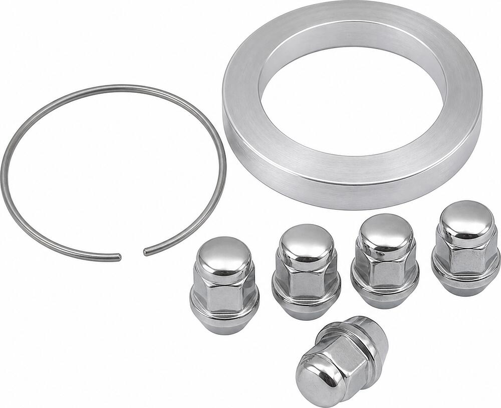 Монтажный комплект BBS 10010113 для Lexus: 5 закрытых гаек M14x1,5, кольцо 82/60,1 мм и стопор